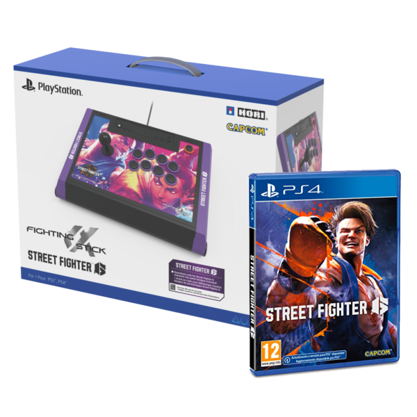 Pack Fighting Stick A + Street Fighter 6 PS4