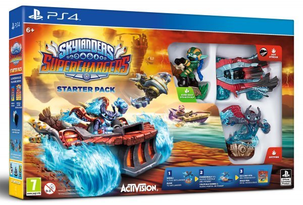 Skylanders SuperChargers Pack de Inicio Ps4