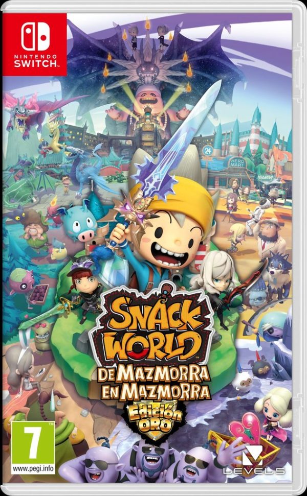 Snack World: De Mazmorra en Mazmorra Edición Oro SWITCH