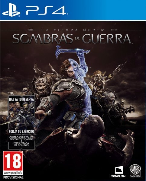 La Tierra Media:Sombras de Guerra PS4
