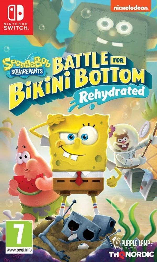 Bob Esponja: Battle for Bikini Bottom - Rehydrated SWITCH