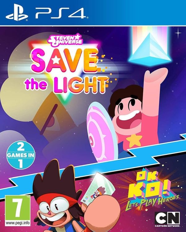 Steven Universe Salva La Luz + ¡OK K.O.! Quiero Ser Un Héroe PS4