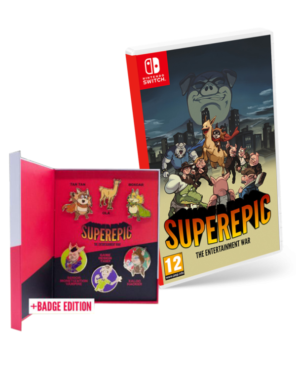 SuperEpic: The Entertainment War Collector Edition SWITCH