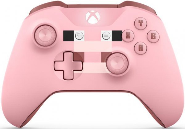 Mando Wireless Minecraft Pig Rosa Ed.Limitada XBOX ONE