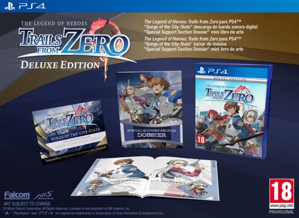The Legend of Heroes: Trails from Zero - Deluxe Edition PS4