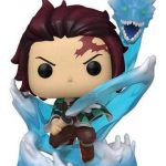 Funko Pop Tanjiro with Dragon Demon Slayer 873