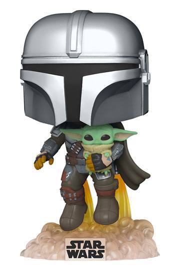 Funko Pop The Mandalorian with Child 402