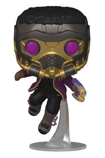 Funko Pop T'Challa Star-Lord What If...? 871