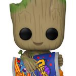 Funko Pop Groot with cheese puffs 1196