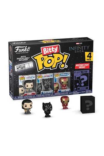 Bitty Pop Loki Pack 4 - 2,5cm
