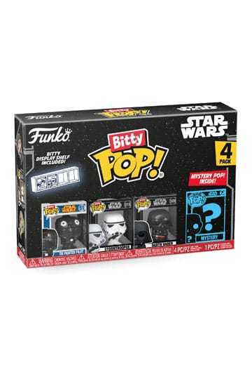 Bitty Pop Star Wars Darth Vader Pack 4 - 2,5cm