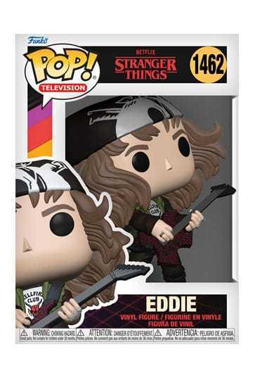 Funko Pop Eddie With Guitar Starnger Things 1462