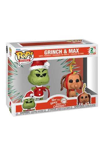 Funko Pop Grinch & Max Pack 2und