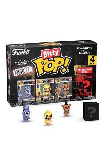 Bitty Pop Bonnie FNAF Pack 4 - 2,5cm