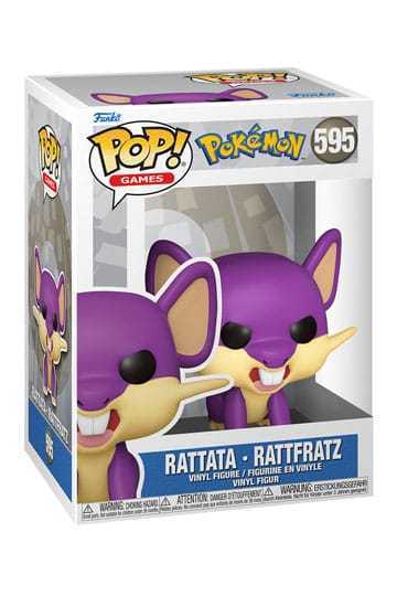 Funko Pop Pokemon Rattata 595