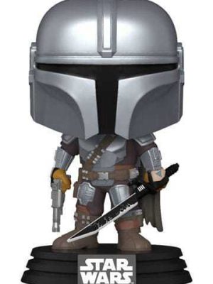 Funko Pop The Mandalorian with Dark Saber 663