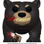 Funko Pop Bear With Leg Cocaine Bear 1452