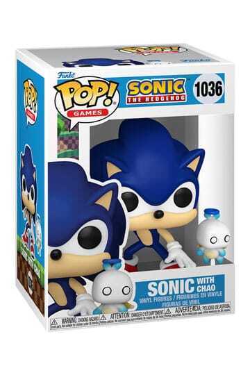Funko Pop Sonic With Hero Chao 1036