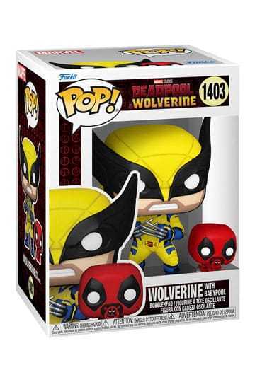 Funko Pop Wolverine with Babypool 1403