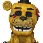Funko Pop Withered Golden Freddy FNAT 1033