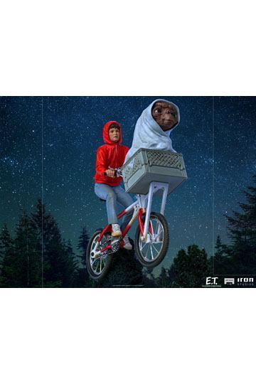 Figura E.T. el Extraterrestre y Elliot Iron Studio