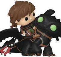 Funko Pop Hiccup with Toothless 123