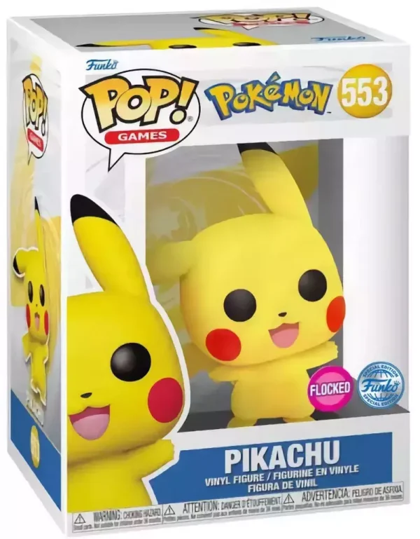 Funko Pop Pikachu Floked Pokemon 553