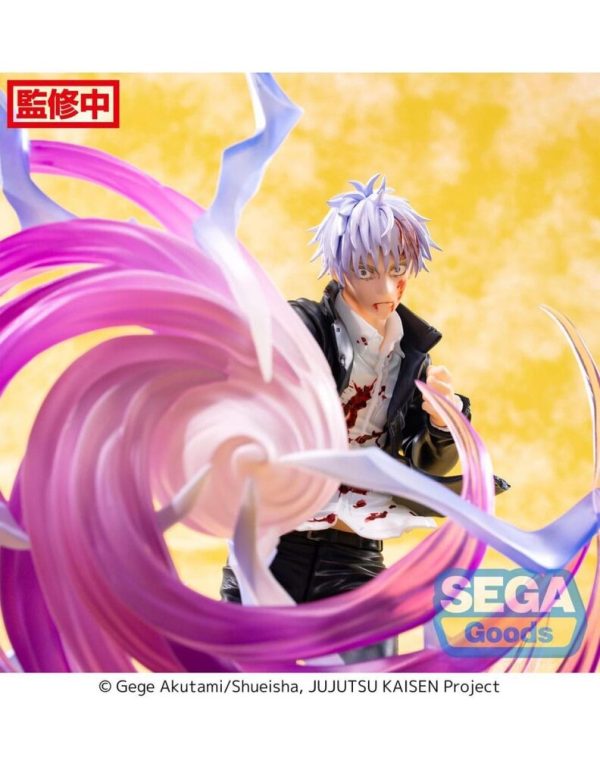 Figura Satoru Gojo Hollow Purple Kyoshiki Murasaki Jujustu Kaisen Luminasta