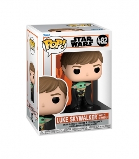 Funko Pop Luke Skywalker With Grogu Star Wars 482