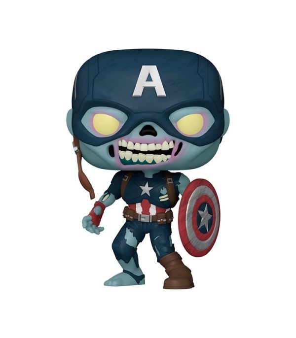 Funko Pop Zombie Captain America What if? 941