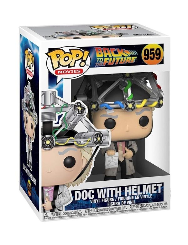 Funko Pop Doc with Helmet Back to the Future 959