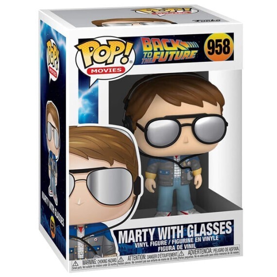 Funko Pop Marty with Glasses 958