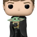 Funko Pop Luke Skywalker With Grogu Star Wars 482