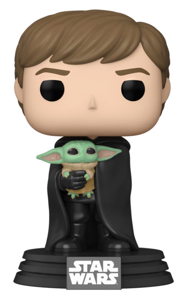 Funko Pop Luke Skywalker With Grogu Star Wars 482