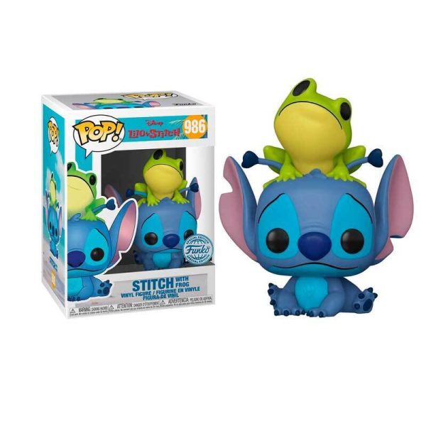 Funko Pop Stitch with Frog 986