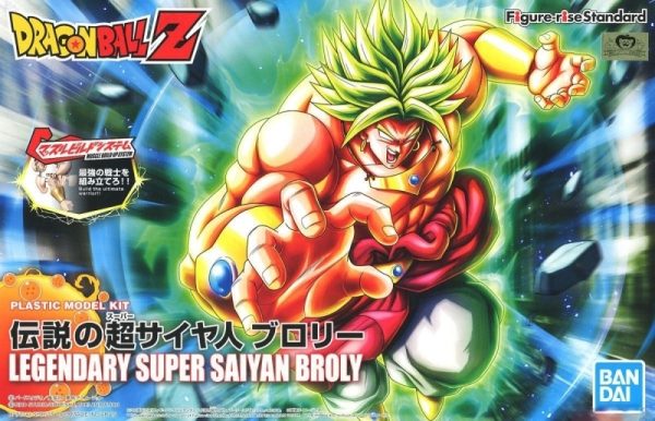 Plastic Model Kit Broly Super Saiyan Legendario Dragon Ball Z