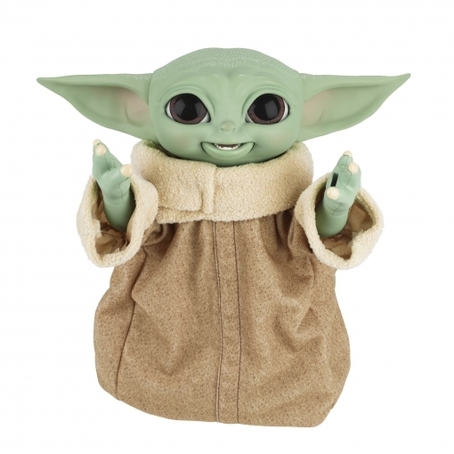 Figura Grogu Galactic Snackin Animatronico