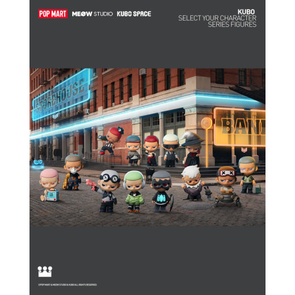 Pop Mart KUBO Select Your Character Series Figures