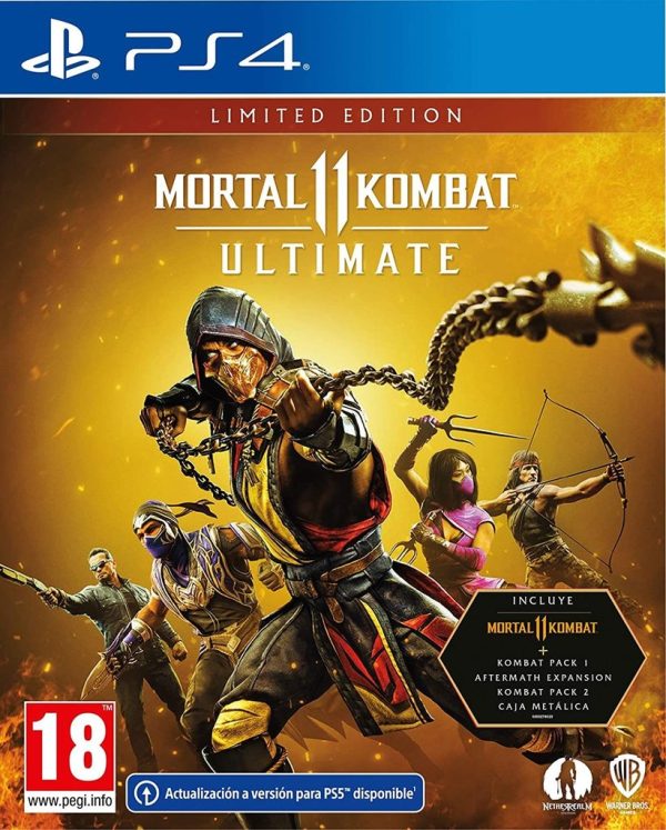 Mortal Kombat 11 Ultimate Edición Limitada PS4