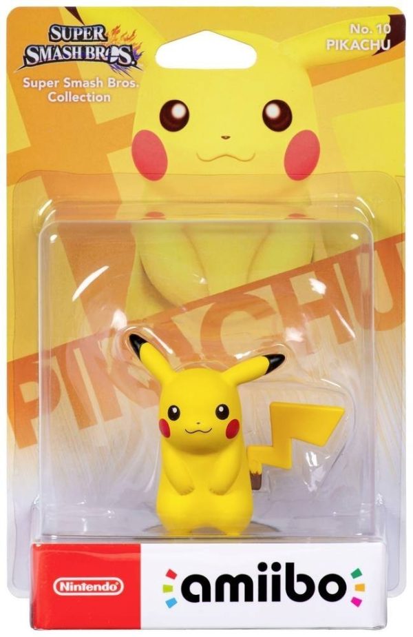 Figura Amiibo Pikachu Super Smash Bros