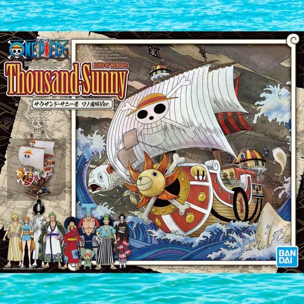 Maqueta One Piece Thousand Sunny Land Of Wano