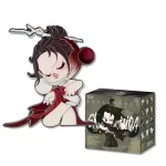 Pop Mart Pin Skullpanda The ink plum blossom serie