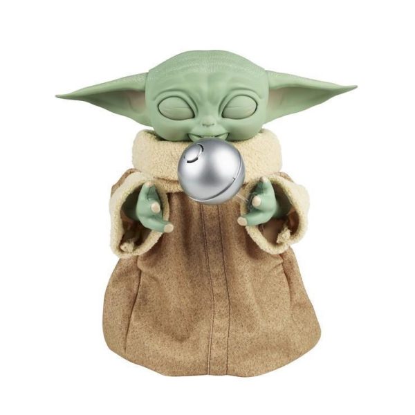 Figura Grogu Galactic Snackin Animatronico