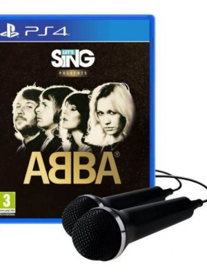 Let´s Sing ABBA + 2 Micrófonos PS4