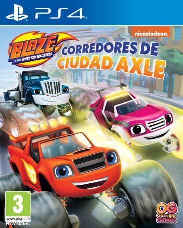 Blaze y los Monsters Corredores de Ciudad Axle PS4