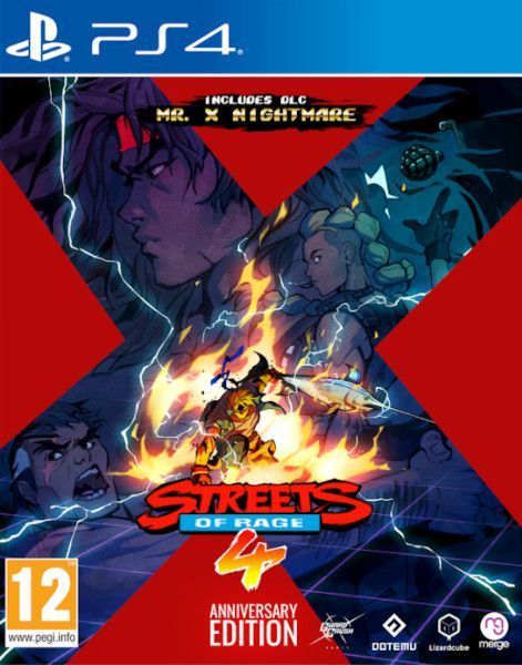 Streets of Rage 4 Anniversary Edition PS4