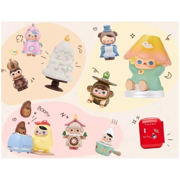 Pop Mart PUCKY Home Time Series Figures