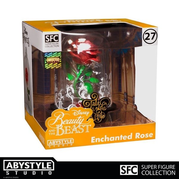 Figura Rosa Encantada La Bella y la Bestia Disney