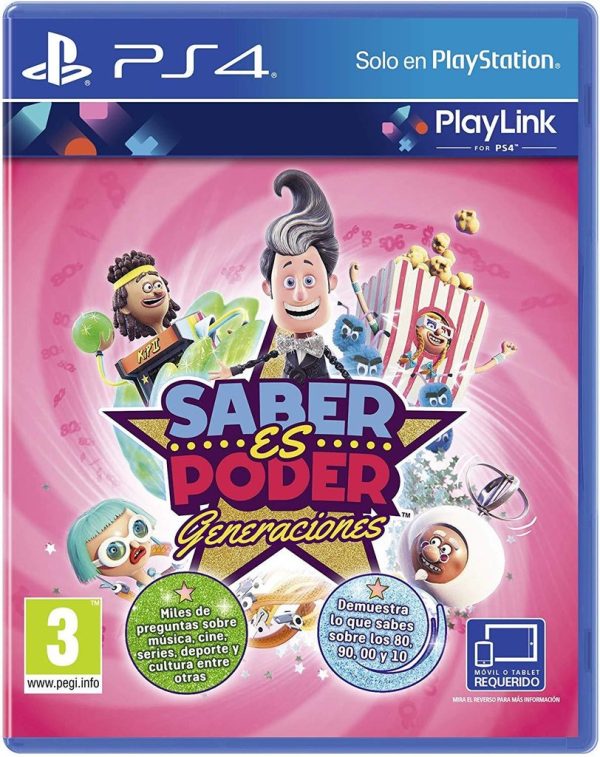 Saber es Poder - Generaciones (Playlink) PS4