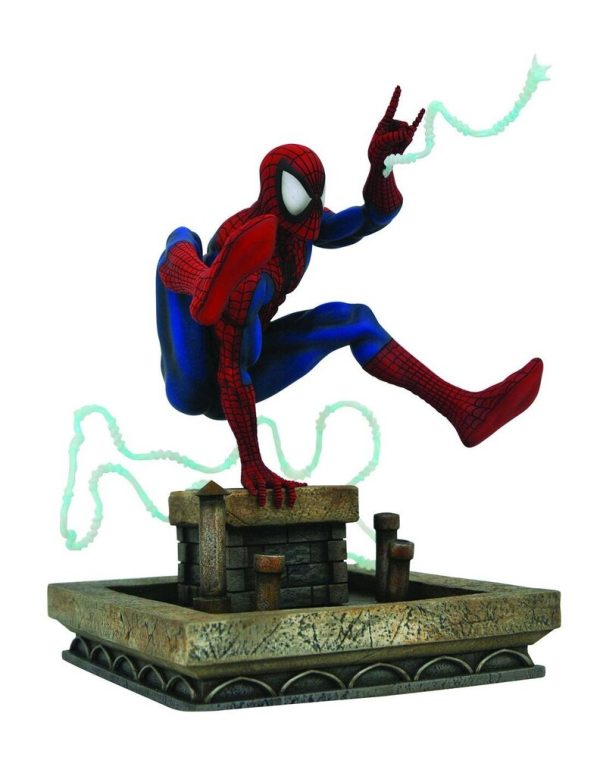 Figura Spiderman 90's Gallery PVC Diorama